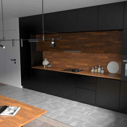 teakwood countertop